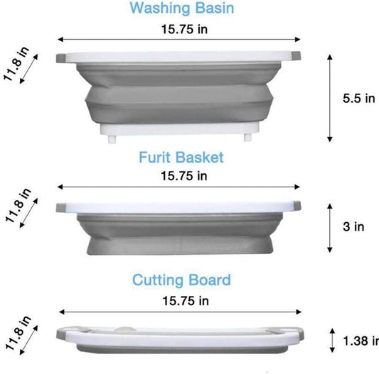 TABLA MULTIFUNCIONAL DE COCINA 3 EN 1