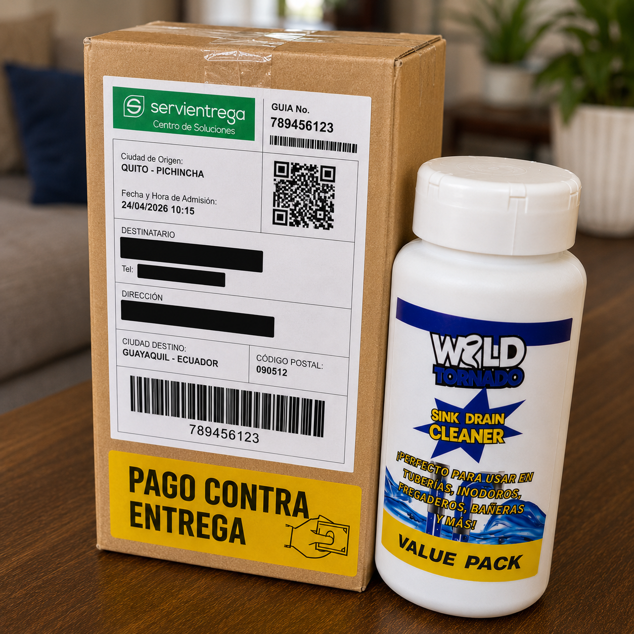 WILD TORNADO - DESTAPA TUBERIAS