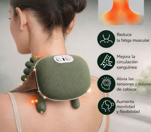 MASAJEADOR DE CUELLO/ESPALDA CON MANOS